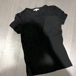 Maje women’s lace top tee